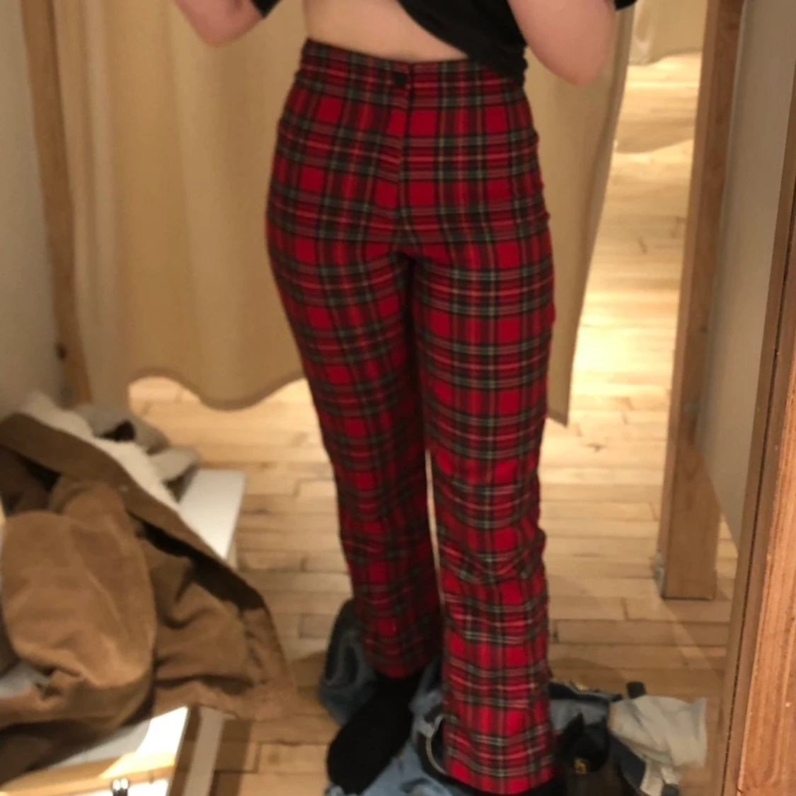 Rutiga Brandy melville byxor