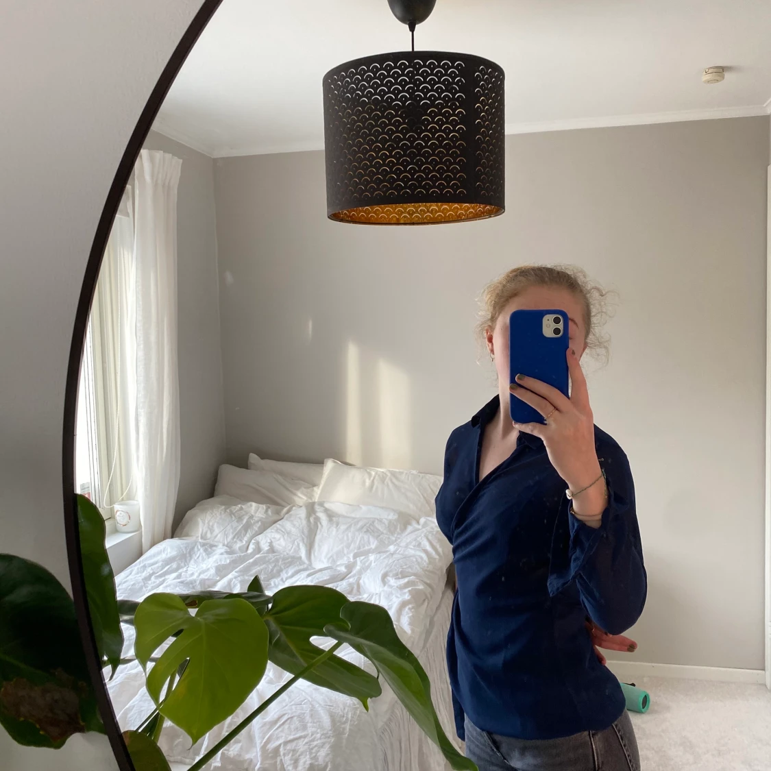 Blå blus från NAKD storlek 34 - 90