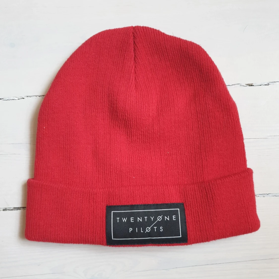 Röd Mössa Twenty One Pilots