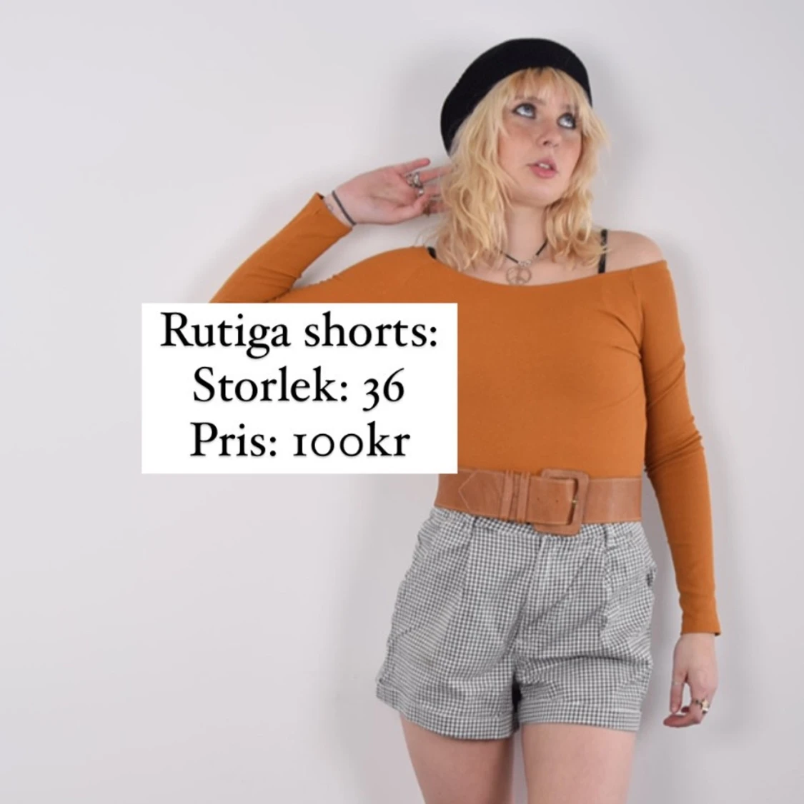 Rutiga shorts - 90