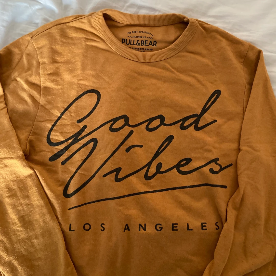 Somrig Gul Sweatshirt  - 90