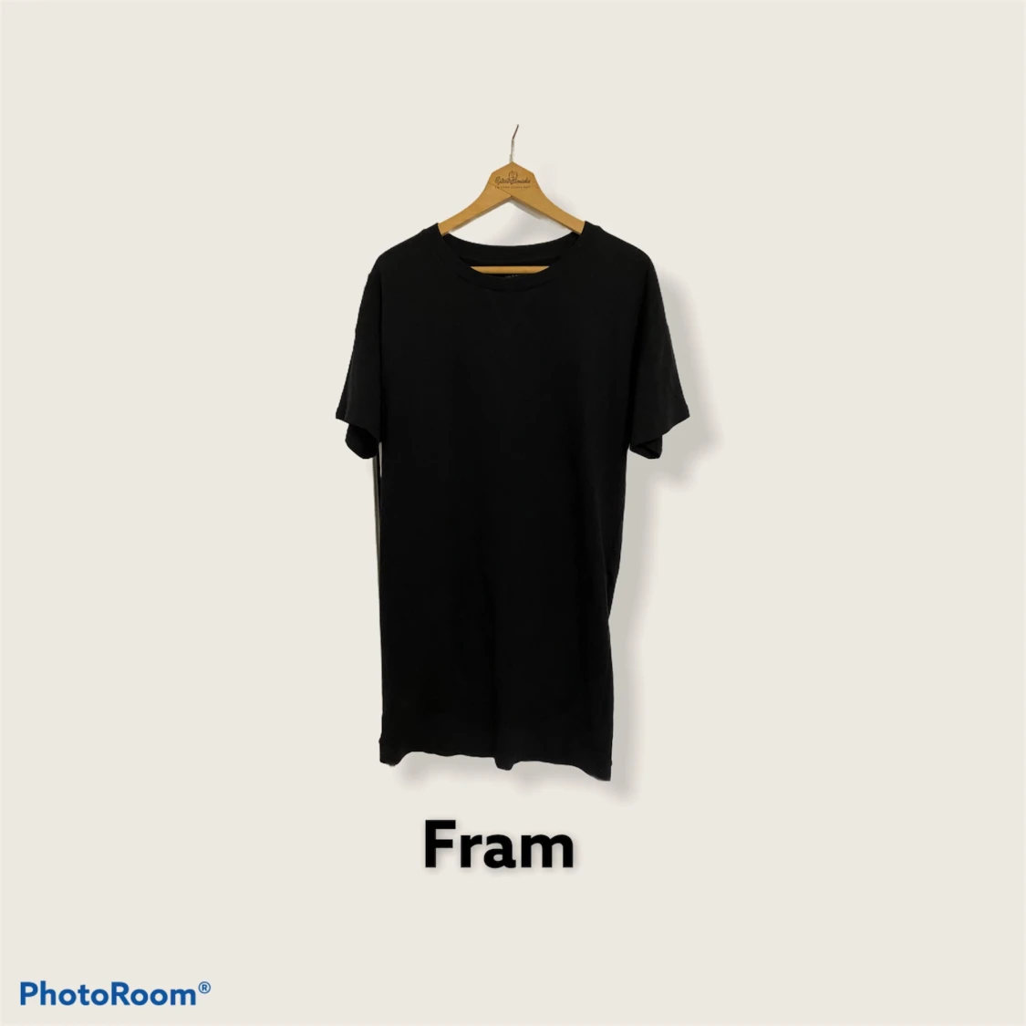 Svart basic tshirt tröja