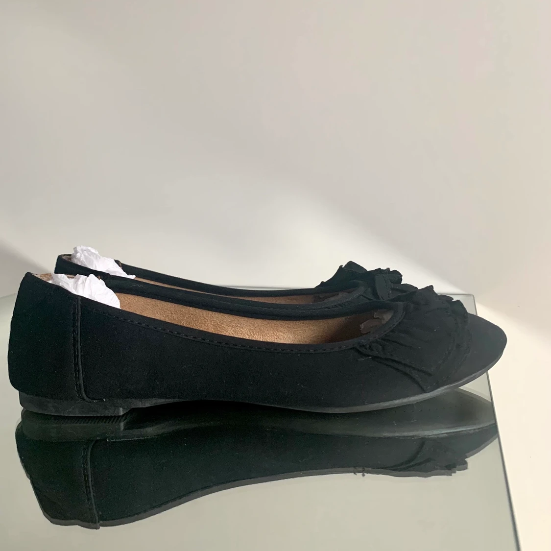 Svarta ballerinaskor/ Helt nya/ Stl: 40