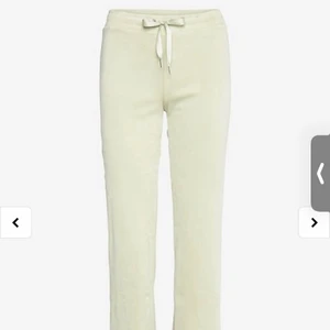 Beiga mjukisbyxor  - Beiga mjukisbyxor från Gina tricot. Storlek S, köpta förra året.