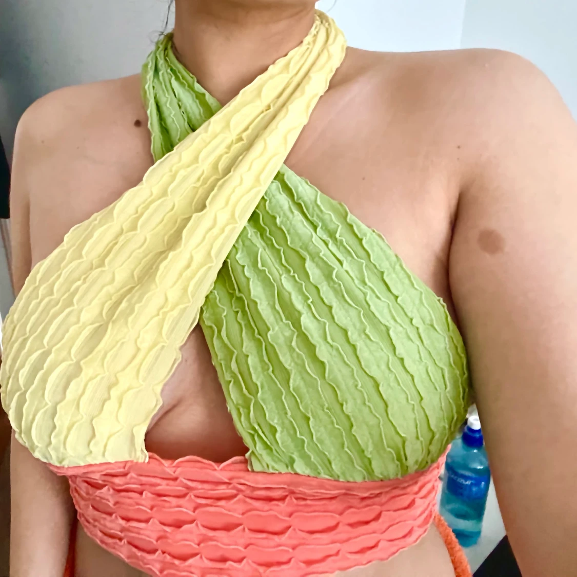 Färgglad sommar topp! 