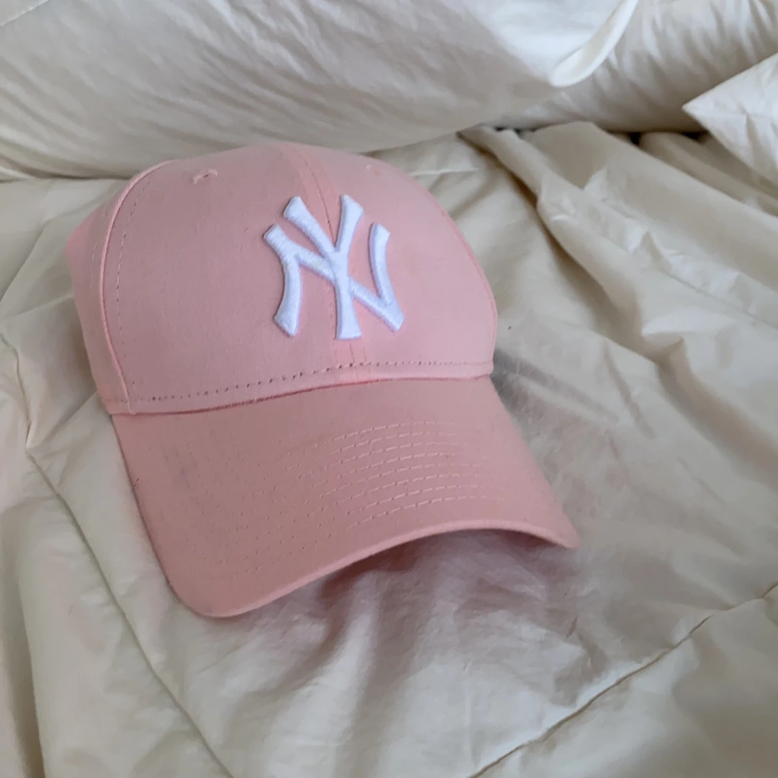 Pink Yankees Cap 