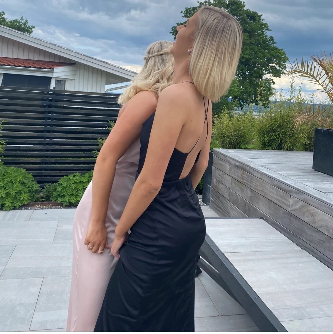 Svart maxiklänning  - 90