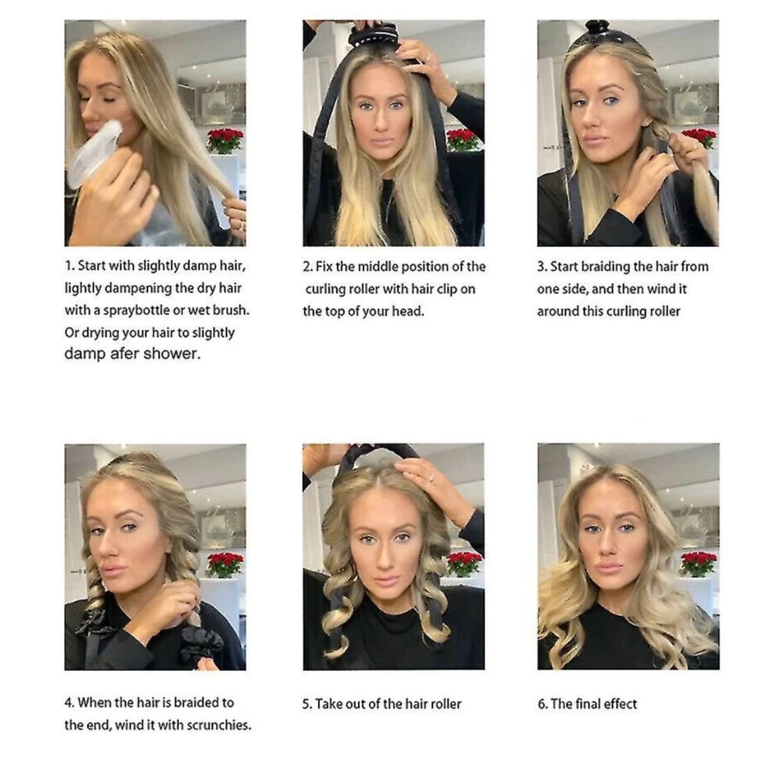 Lockar utan värme  - 44