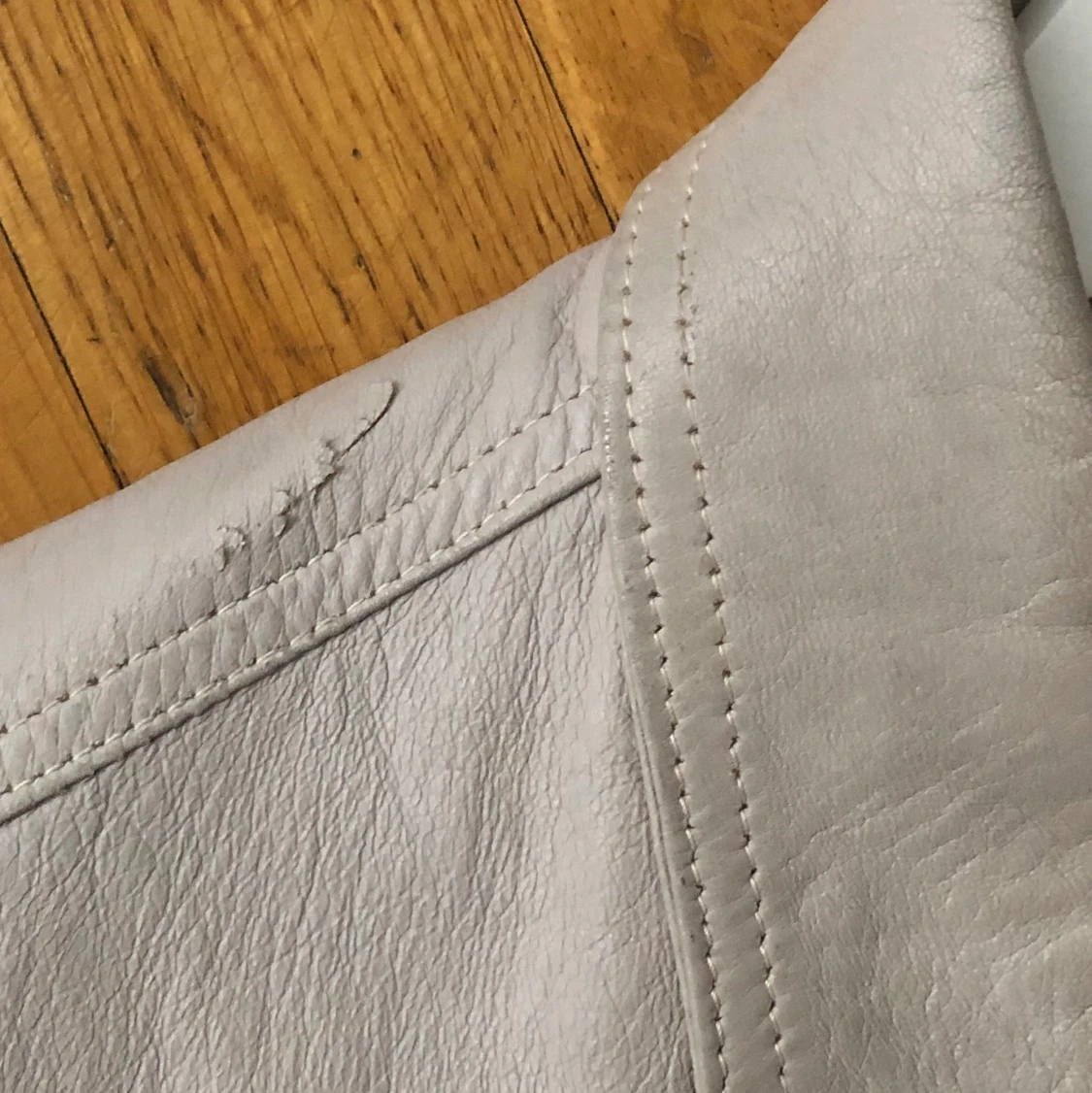 vintage läderjacka - 91