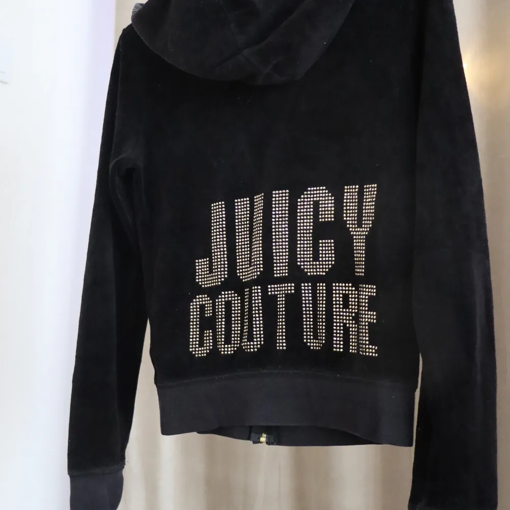 Good condition black JC hoodie with golden details and glittery font. OPEN TO PRICE NEGOTIATIONS.. Hoodies.