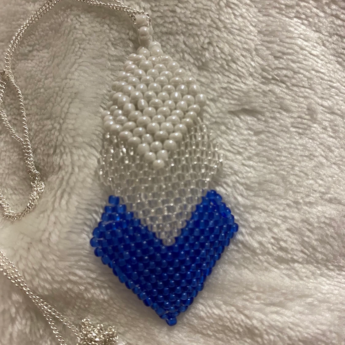 Vacker handgjord halsband - 90