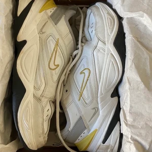 NIKE sneakers  - Säljer vidare dessa SUPERsnygga sneakers i gott skick från Nike, köpta här på Plick alldeles nyss för 500 kronor men var tyvärr för stora för mig :( storlek 39,5-40