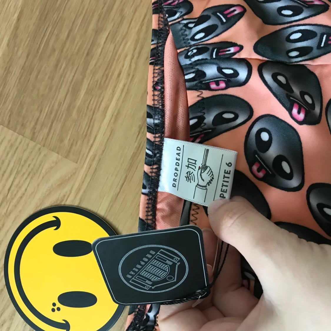 Högmidjad bikiniunderdel från Drop Dead - 90