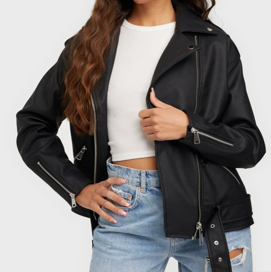 Missguided leather jacket - 91