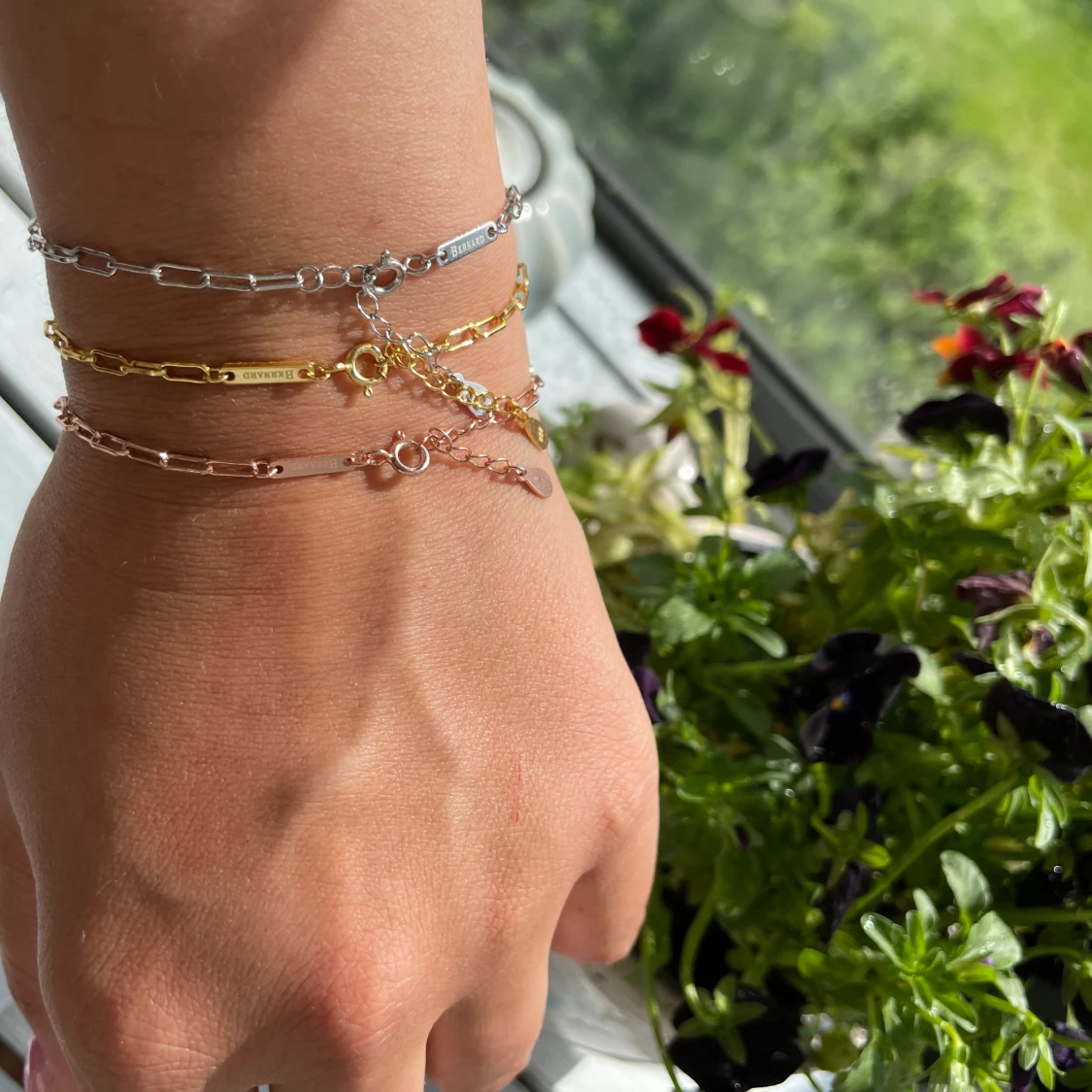 Berlocker armband, sterling silver 925 - 90