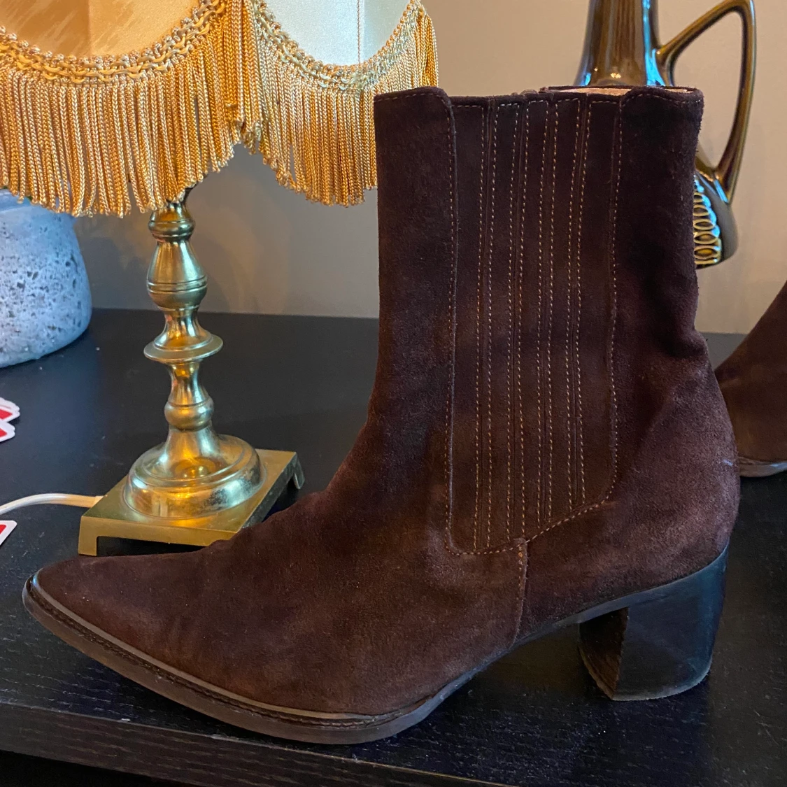 VINTAGE SKOR MOCKA👢 - 90