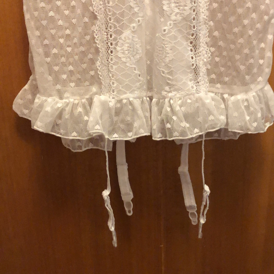 Vit sexig korsett/klänning  - 91