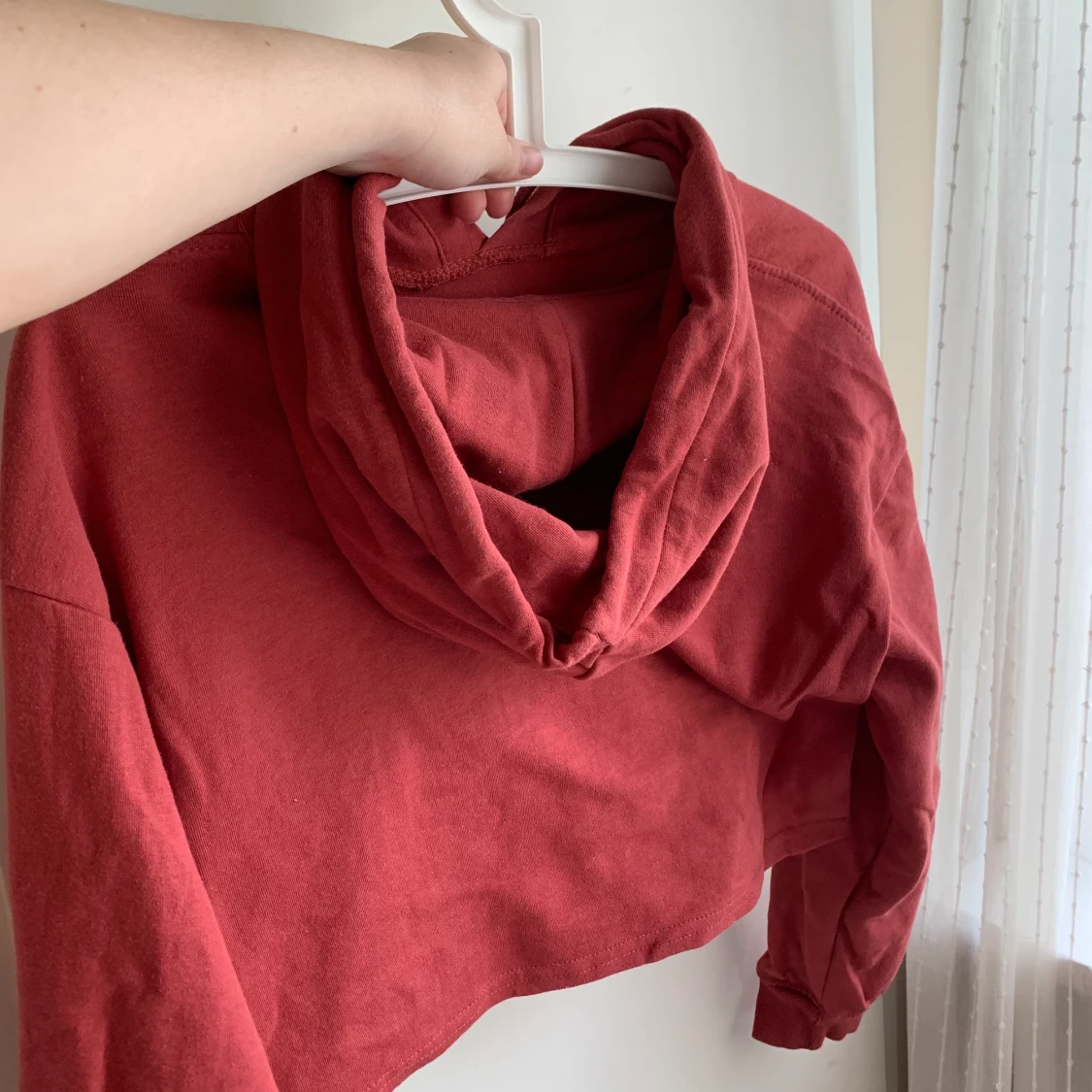 Gammelrosa cropped hoodie - 90