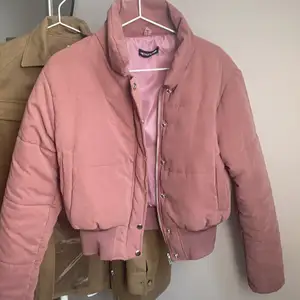 PLT puffer jacket in pink 