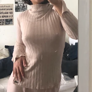 Papa jeans S - Long sleeved highneck glitter