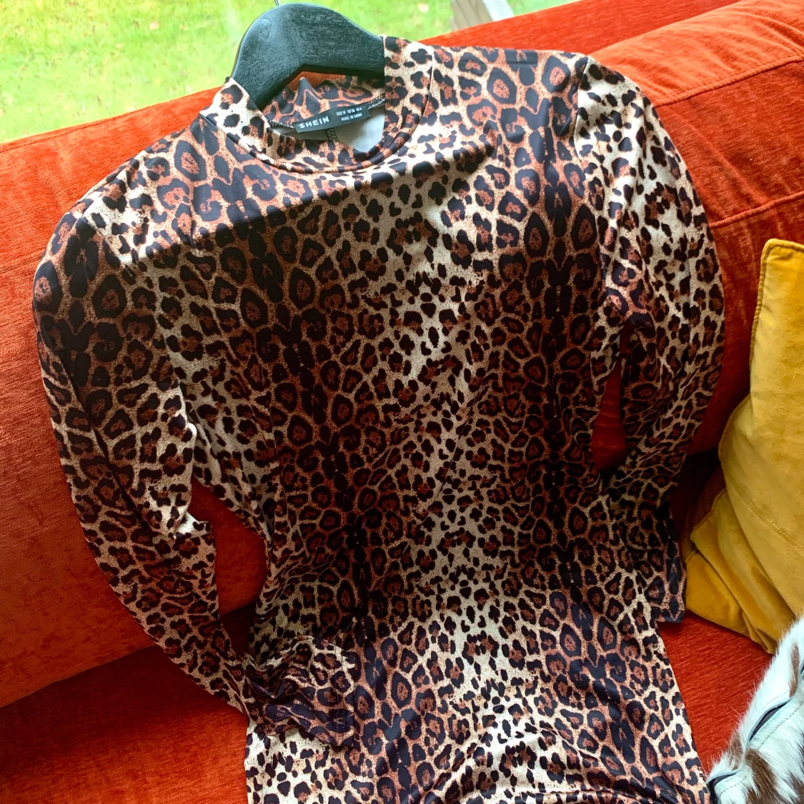 Leopard klänning  - 91