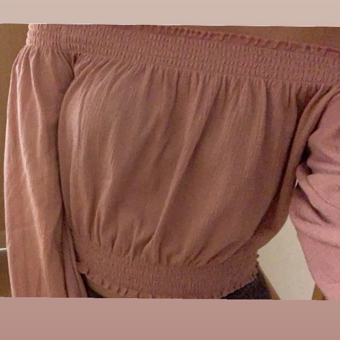 Röd/Rosa top - H&M strl S - 90