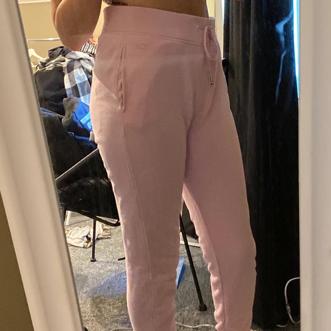 Rosa Tommy hilfiger mjukisar