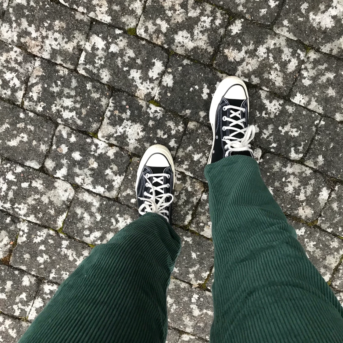 Gröna Manchesterbyxor