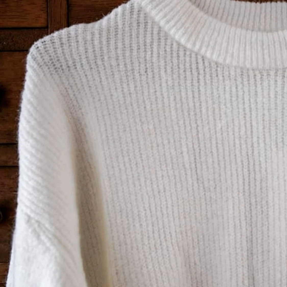 Oversize stickad klänning - 90