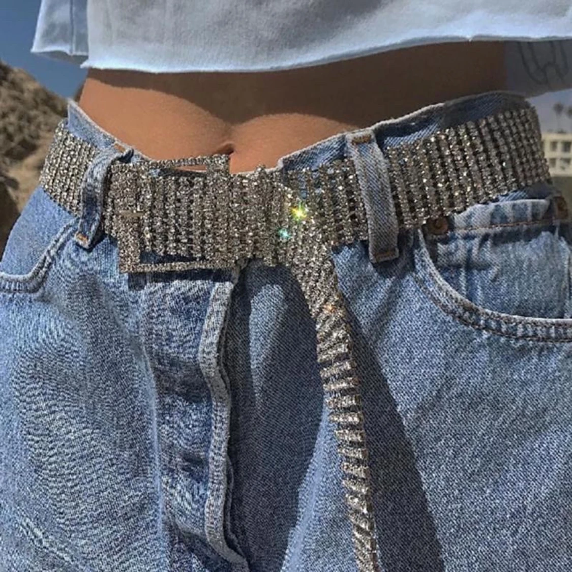 Helt nytt diamant bälte 