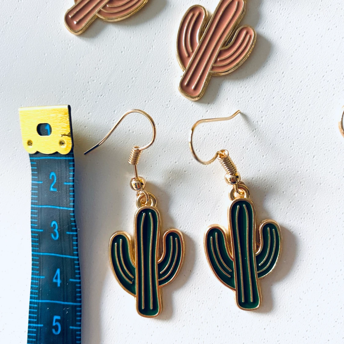 Handgjorda kaktusörhängen 🌵🌵🌵🌵☀️☀️ - 90