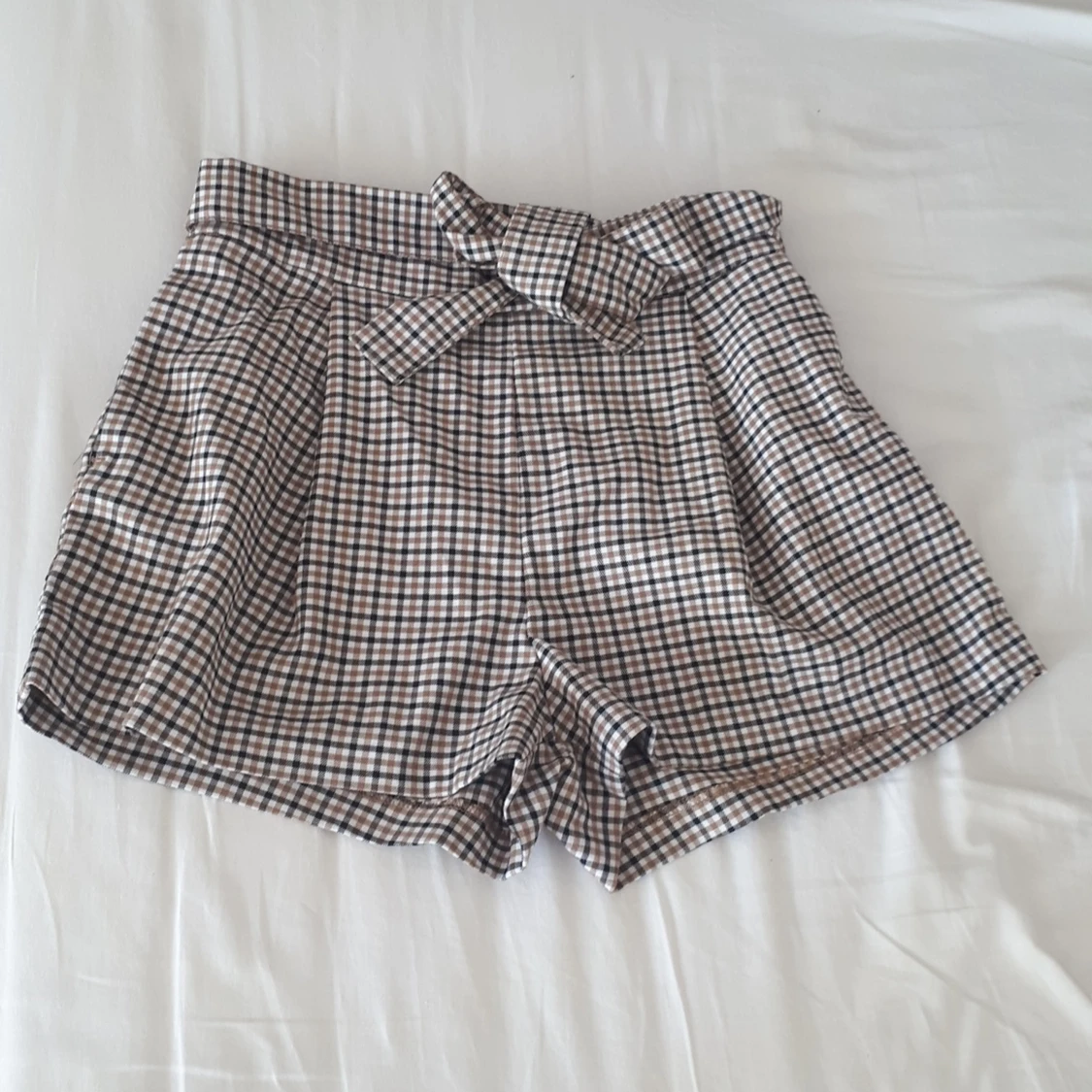 Rutmönster shorts  - 90