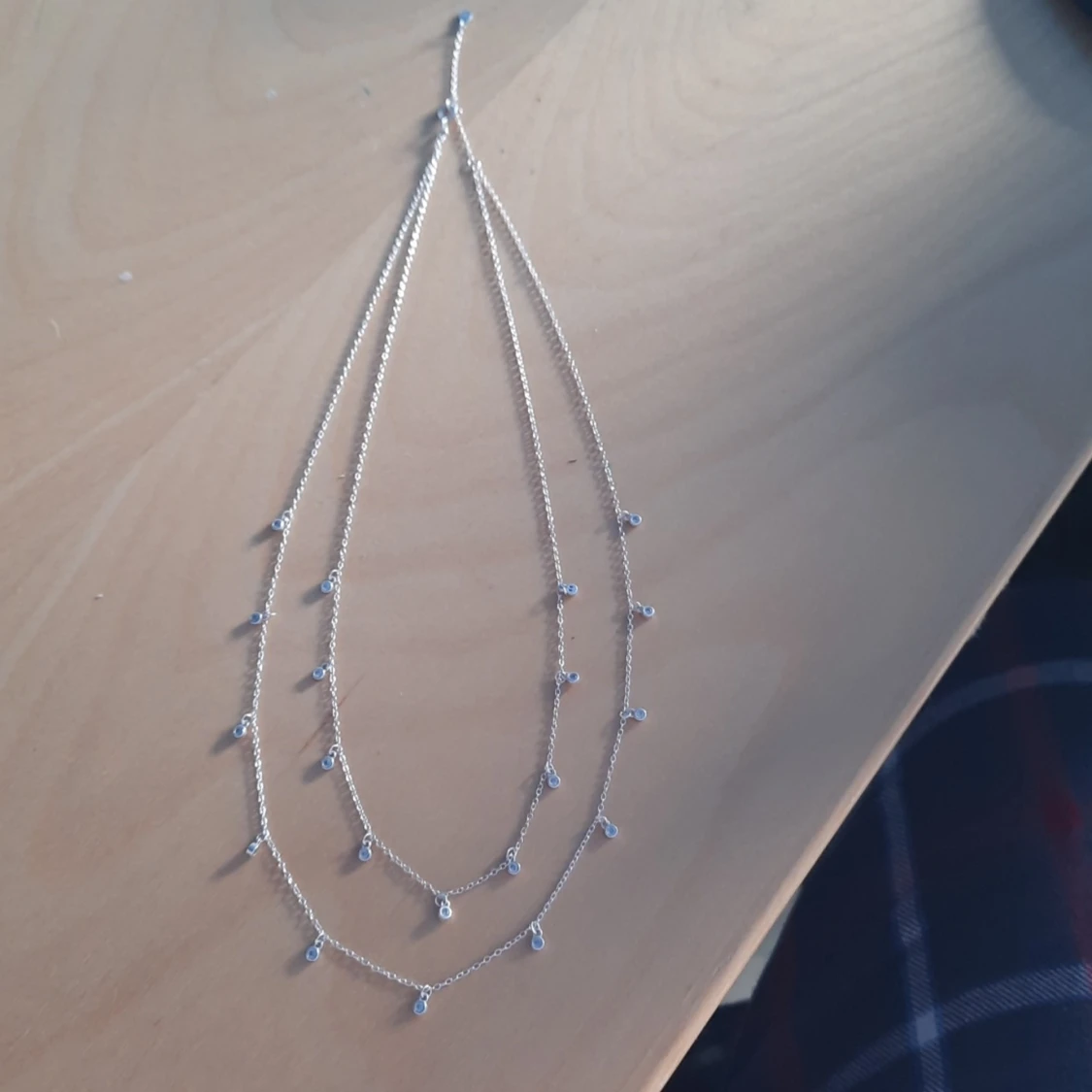 Sterling silver necklace  - 90