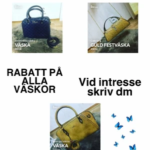 Rabatt - Rabatt på alla väskor skriv dm för frågor