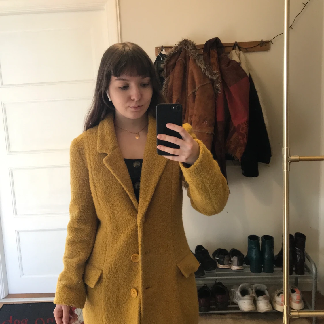 Gul vintage jacka - 90