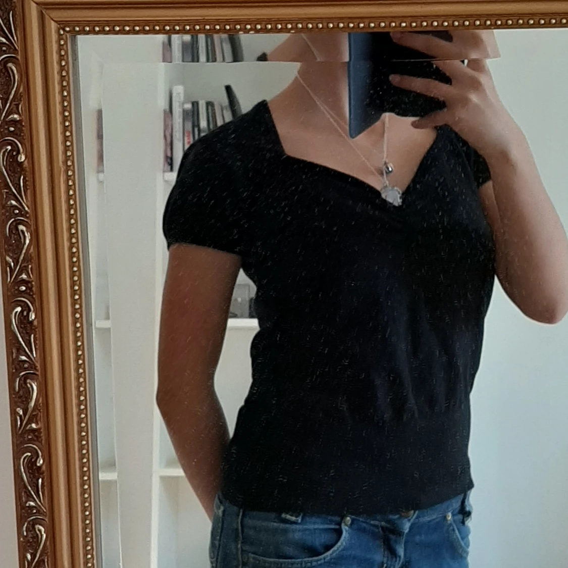 Svart topp second hand 