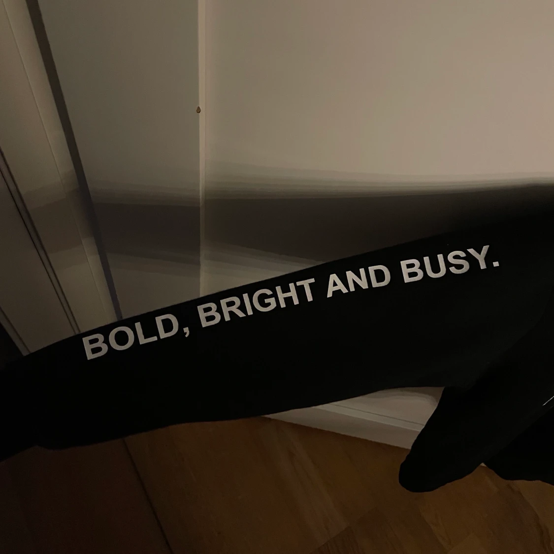 pull&bear hoodie med tryck - 90