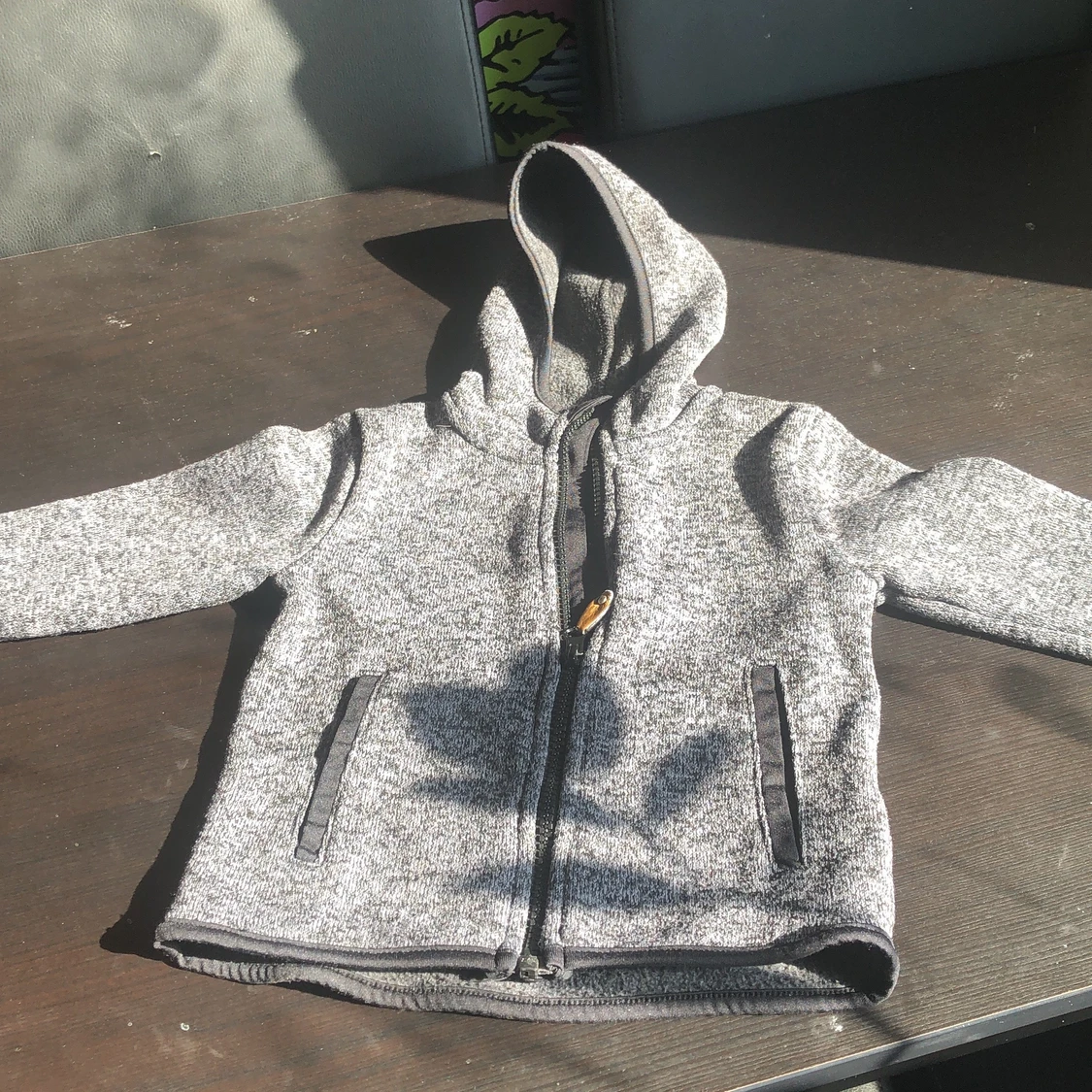 Knitted fleece jacket for kids - 90