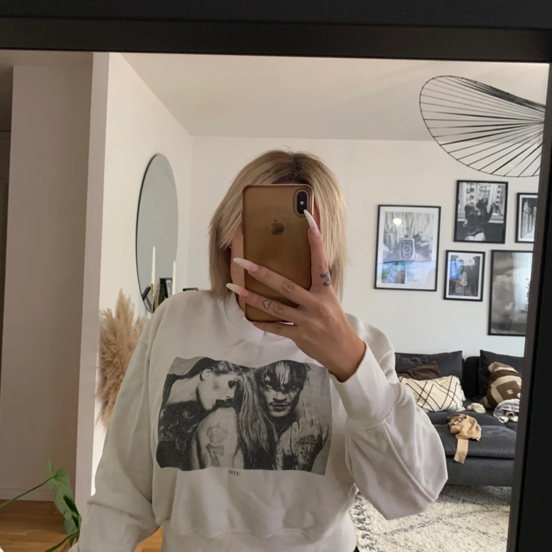 Tröja med tryck - 90