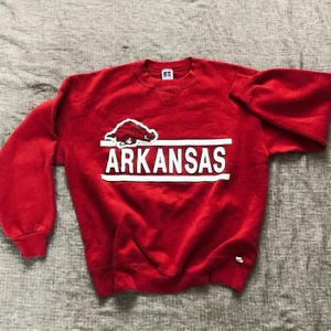 Vintage sweatshirt  - Säljer den här röda as snygga vintage sweatern i storlek L 