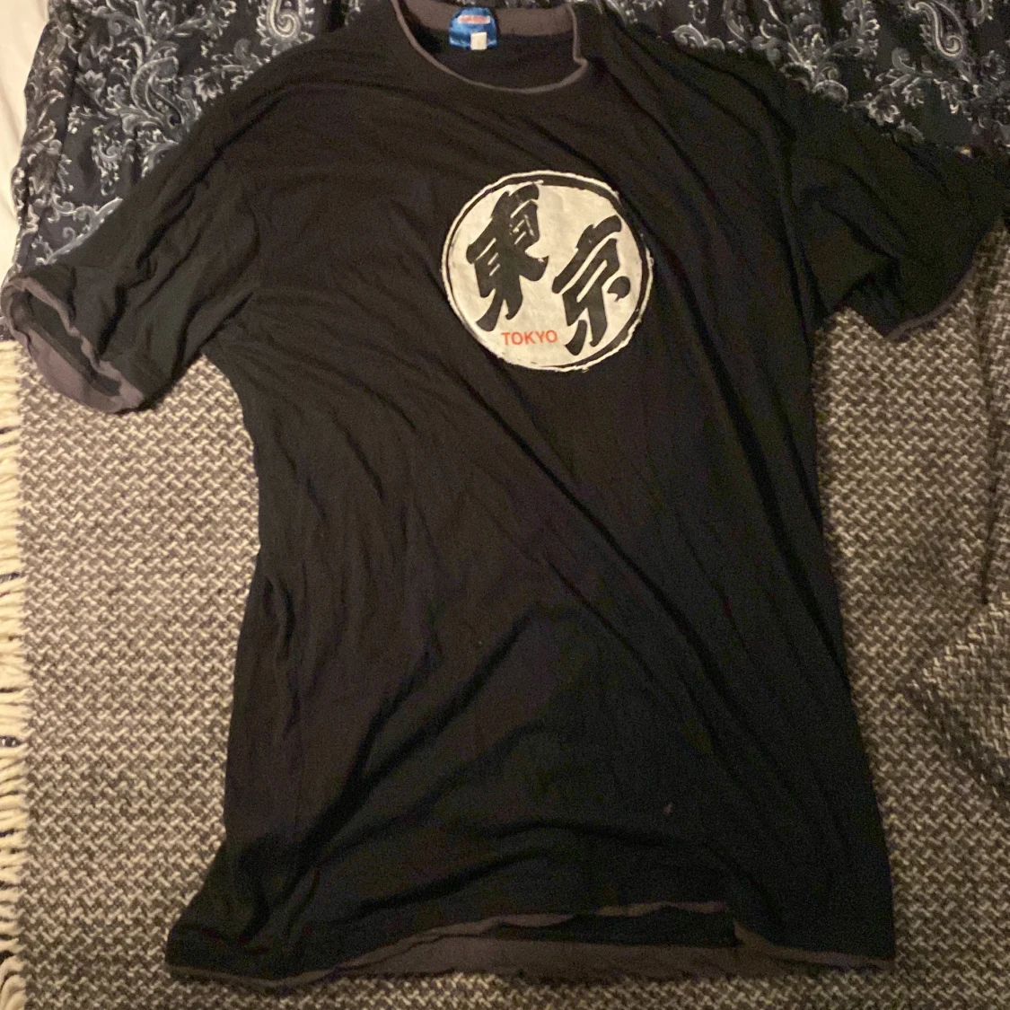 tröja med japanskt print