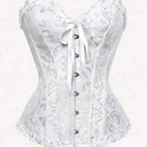 Vit korsett  - En fin vit korsett från shein. Endast använd en gång. Perfekt att ha till olika utklädnader! 