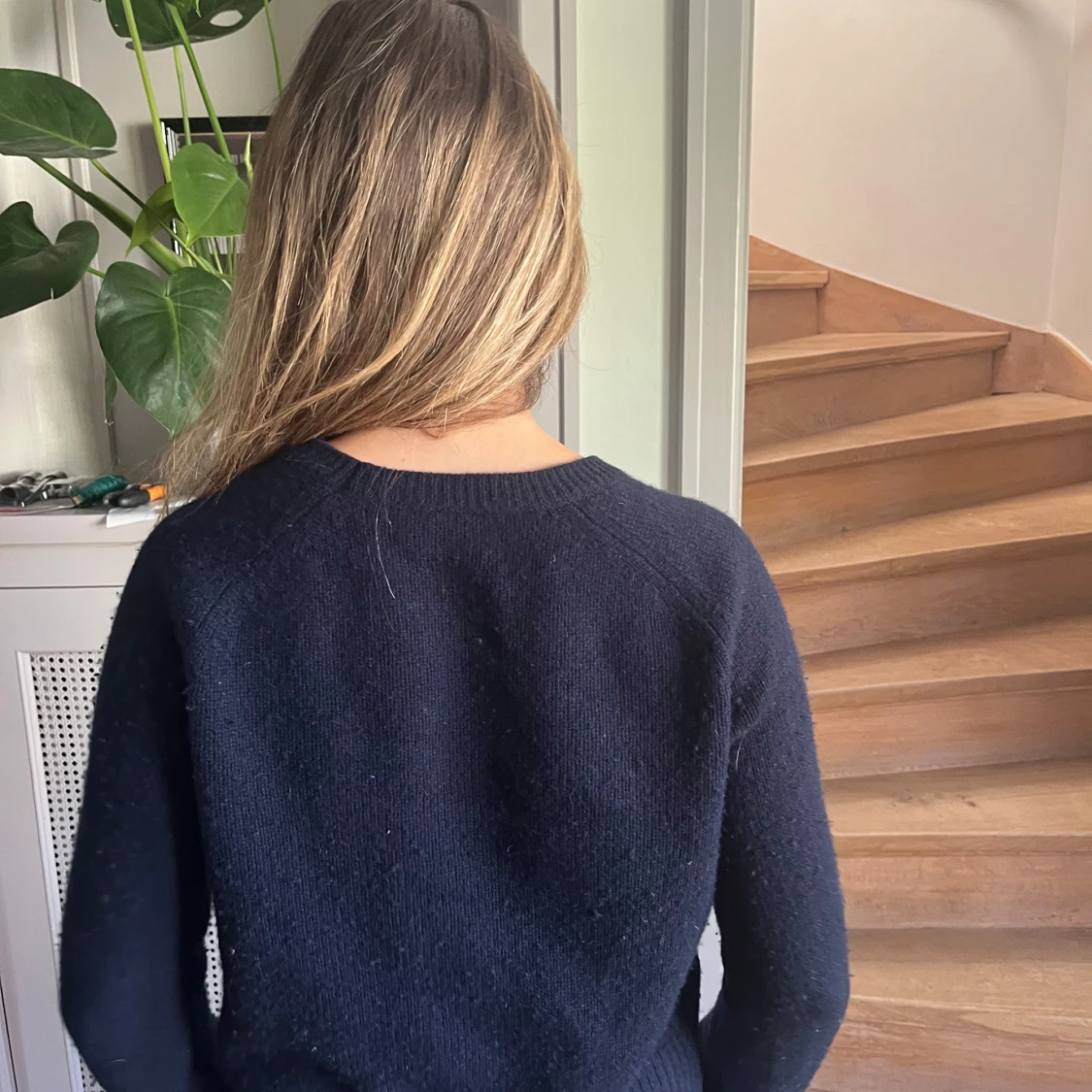 Blå Kashmirtröja - 2