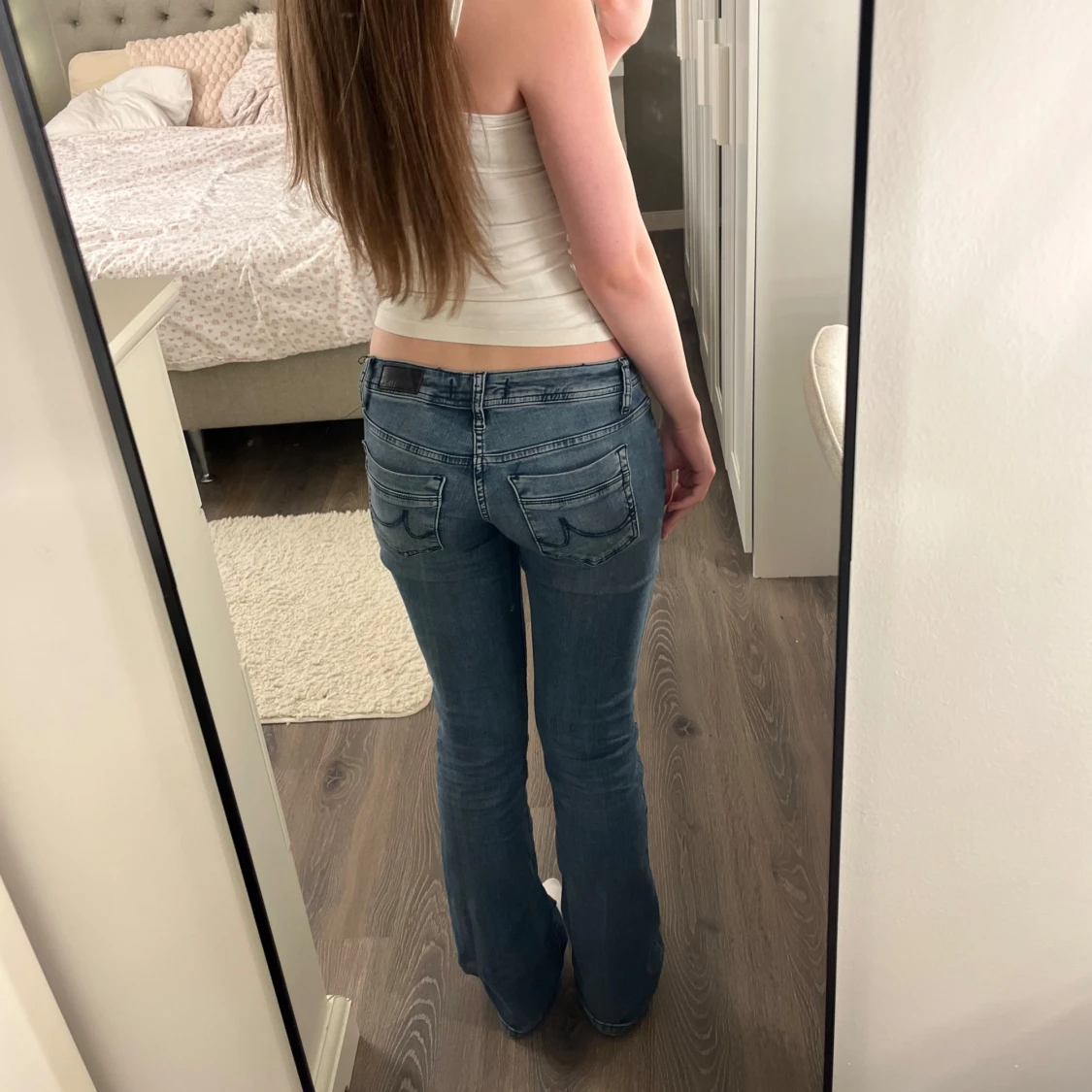 Blå bootcut jeans från LTB