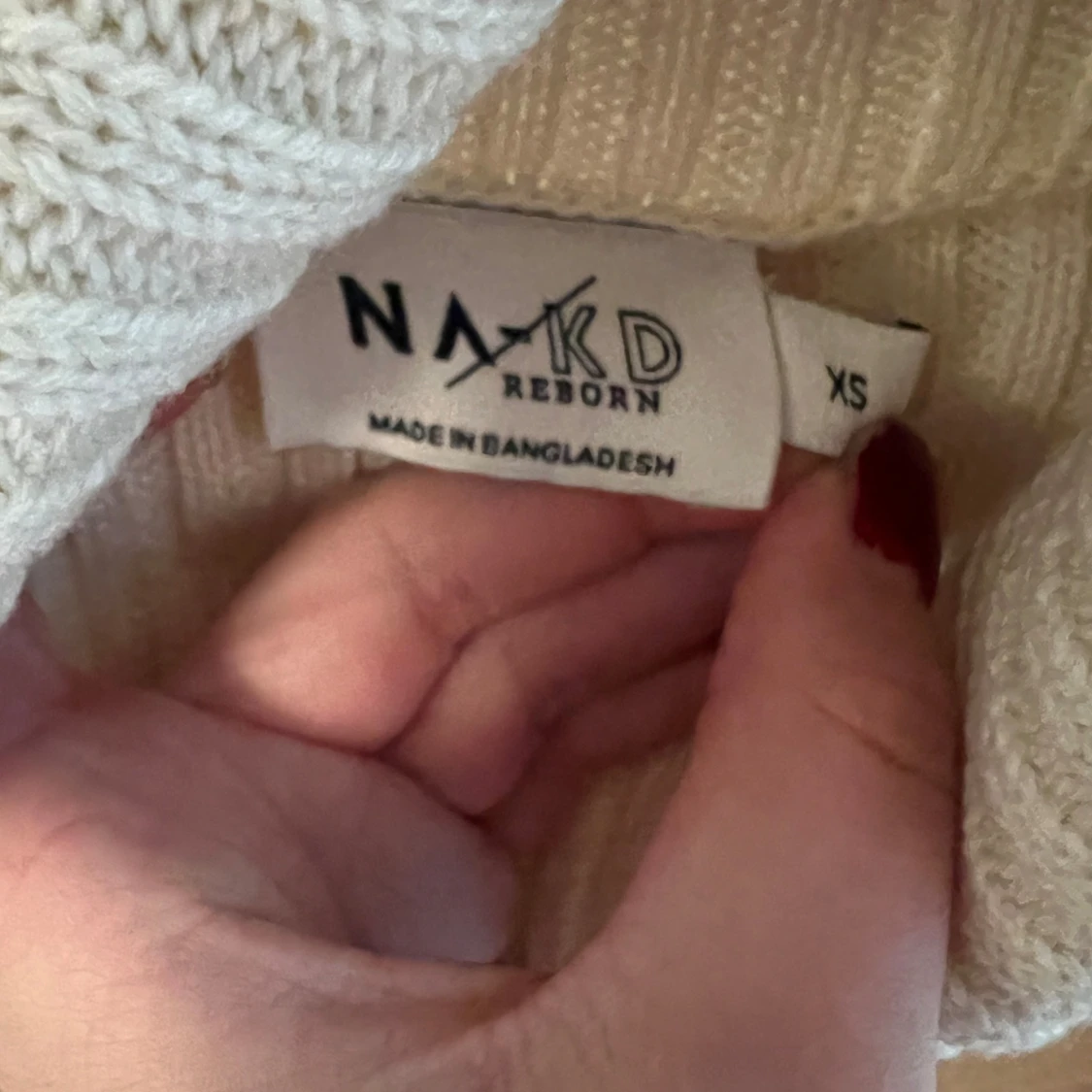 Randig polotröja från NA-KD Reborn XS - 1