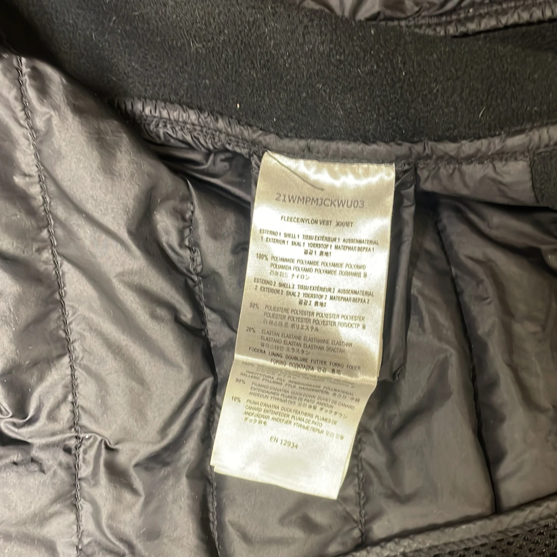 Svart dunväst från Parajumpers M - 2