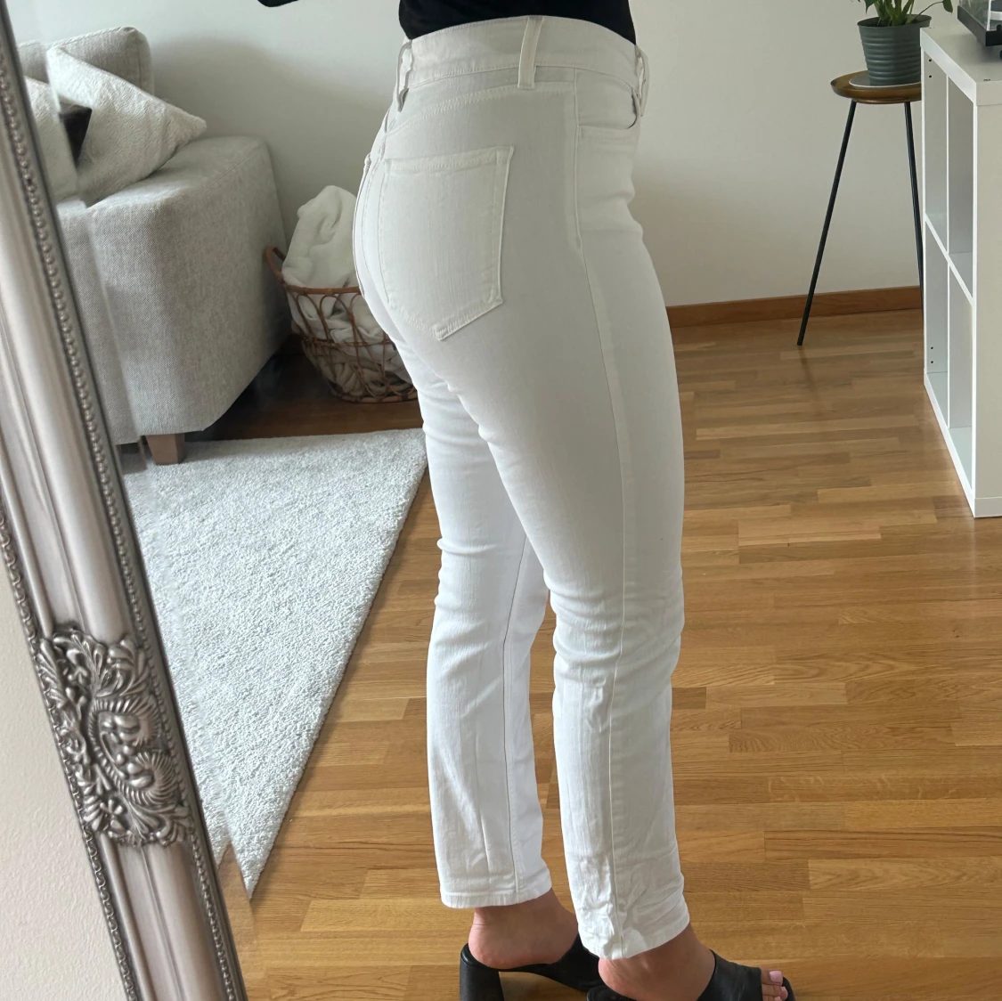 Vita high waist jeans från Dobber w.stl 29