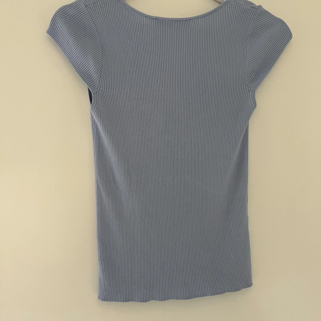 Ljusblå ribbad topp från MNG (pris kan diskuteras) - 2