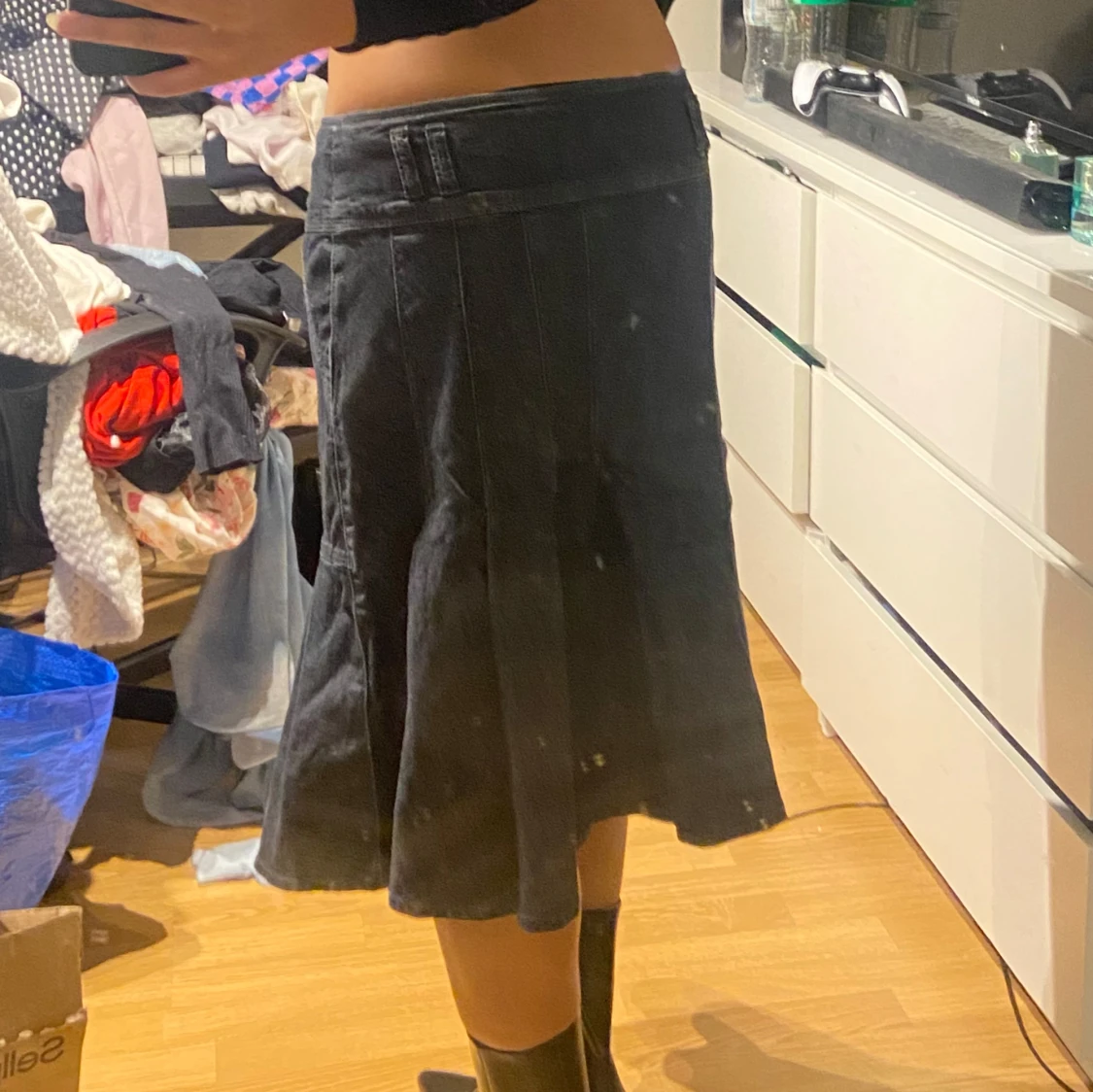 Jeanskjol i mörktvätt - 2