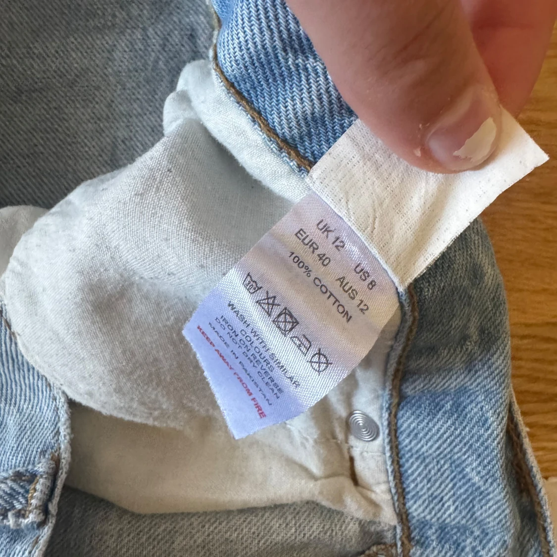 Ljusblå jeans från Don't Think Twice - 2